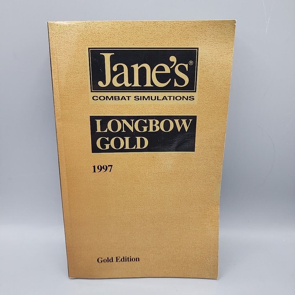 Janes Combat Simulations Longbow Gold Guidebook 1997 Gold Edition Paperback